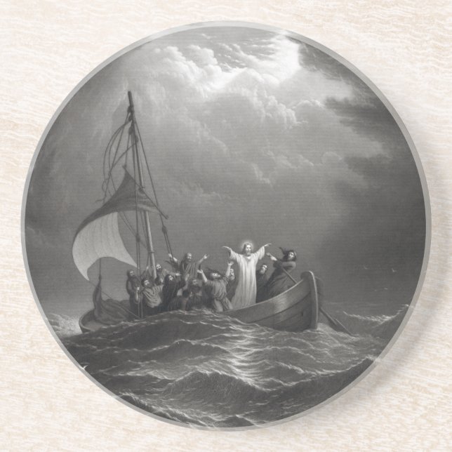 Jesus Christus Stills der Tempest Untersetzer (Vorne)