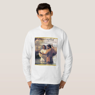 Jesus Christus-Taufebild eins T-Shirt