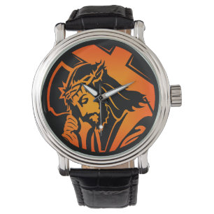 Jesus Christus-Uhr Armbanduhr