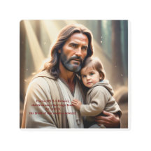 Jesus Christus und ein Kind