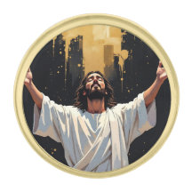 Jesus Christus unser Erlöser | Schwarz und Gold
