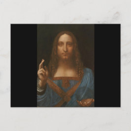 Jesus Christus von Leonardo da Vinci, Schmerz der Postkarte