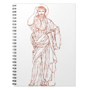Jesus Christus von Nazareth Sohn Gottes Notizblock