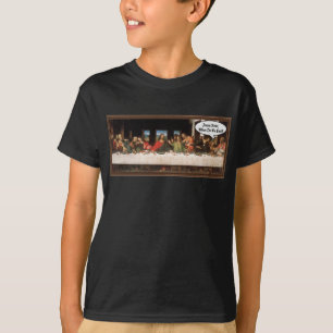 Jesus Christus Wann Essen Wir? - Lustiges Letztes T-Shirt