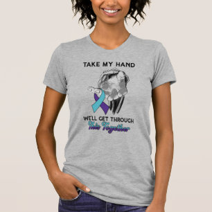 Jesus Christus Wir werden durch das Selbstmordbewu T-Shirt