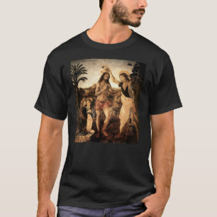 Jesus Christus wird von Johannes getauft, Gemälde T-Shirt