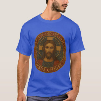 Jesus Christus zuerst und der letzte Junge T-Shirt