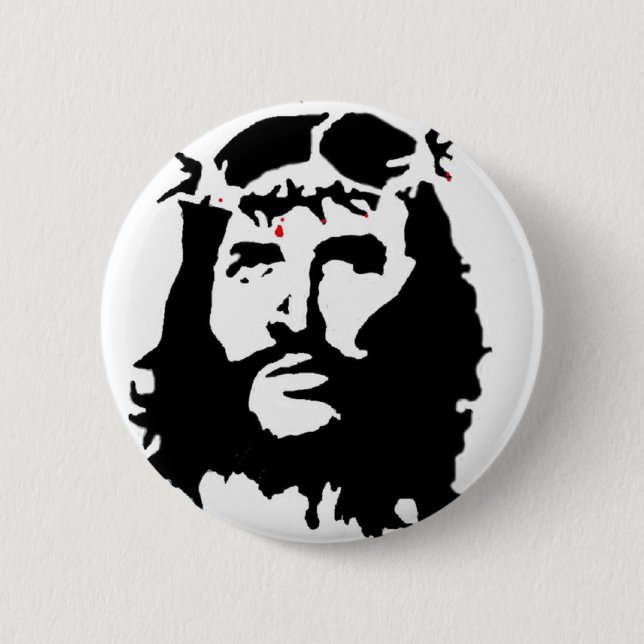 Jesus-Christusrevolution Button (Vorderseite)