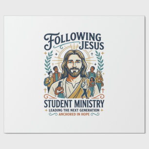 Jesus Church Merch Jugendcamp-Shirt Glaube Ba Geschenkpapier