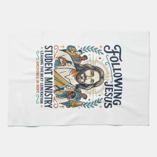 Jesus Church Merch Jugendcamp-Shirt Glaube Ba Geschirrtuch