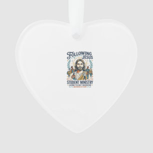 Jesus Church Merch Jugendcamp-Shirt Glaube Ba Ornament