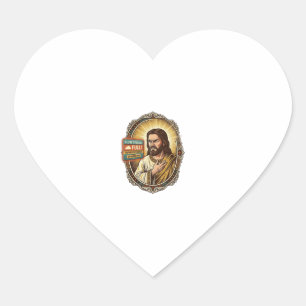Jesus Cloud-Speicher voll Warnung Paywall Tech Hum Herz-Aufkleber