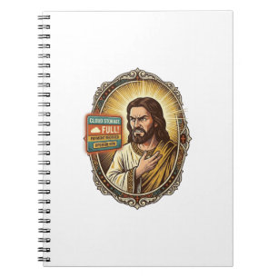 Jesus Cloud-Speicher voll Warnung Paywall Tech Hum Notizblock