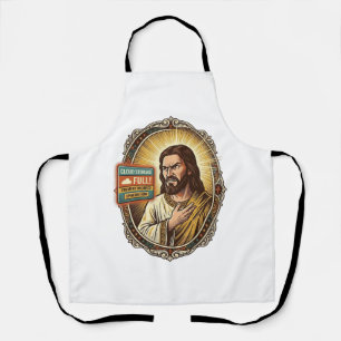 Jesus Cloud-Speicher voll Warnung Paywall Tech Hum Schürze
