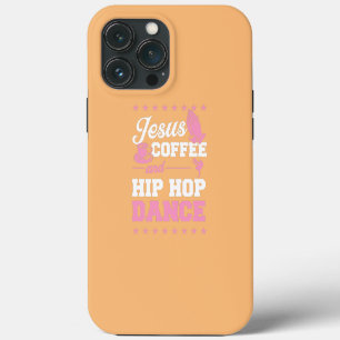 Jesus Coffee and Hip Hop Tanz Christlich iPhone 13 Pro Max Hülle