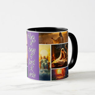 Jesus Collage Tasse