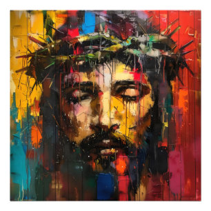Jesus Colorado Moderne Kunst Fotodruck