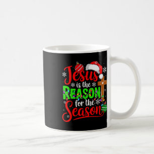 Jesus Costume stolz Grund für die Weihnachtsfeier Kaffeetasse