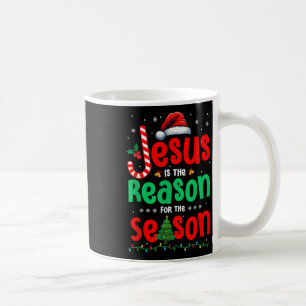 Jesus Costume stolz Grund für die Weihnachtsfeier Kaffeetasse