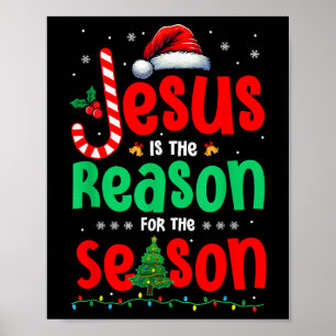 Jesus Costume stolz Grund für die Weihnachtsfeier Poster