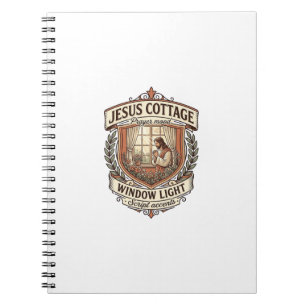 Jesus Cottage Fenster Licht Jesus Cottage Fenster Notizblock