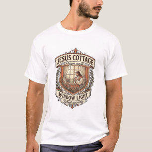 Jesus Cottage Fenster Licht Jesus Cottage Fenster T-Shirt