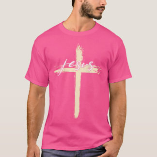 Jesus Cross (auf der Rückseite) T-Shirt