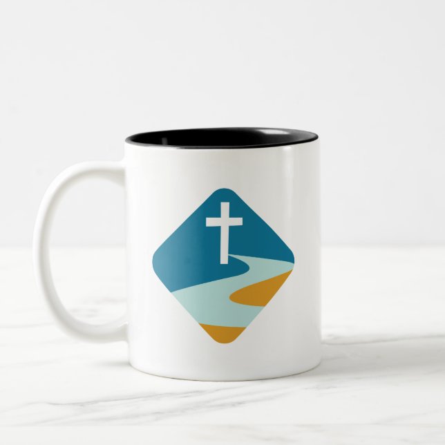 Jesus Cross auf der Tasse (Links)
