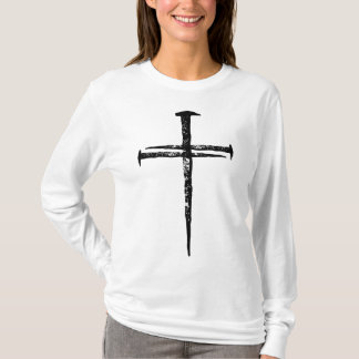 Jesus Cross Drei Nails Christlich Vintag T-Shirt