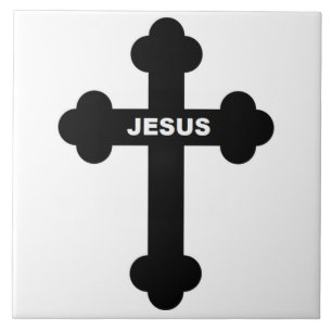 JESUS CROSS FLIESE