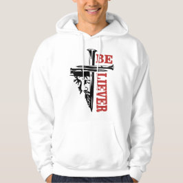 Jesus Cross Nail Design – Powerful Christian Hoodie