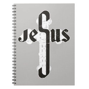 Jesus Cross Notizblock