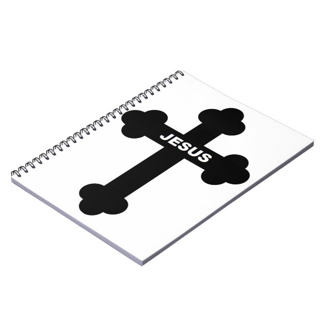 JESUS CROSS NOTIZBLOCK (Linke Seite)