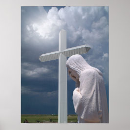 Jesus & Cross Poster