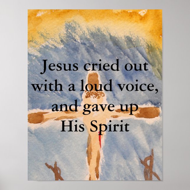 Jesus Crusied Poster (Vorne)