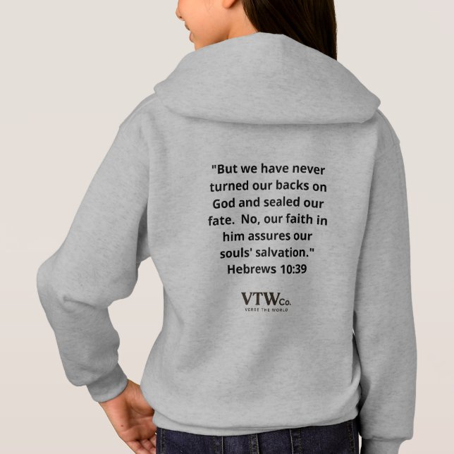 Jesus > Culture Girls Hoodie (Rückseite)