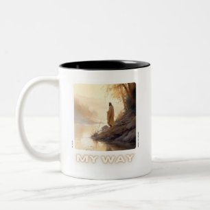 Jesus Cup, Coffe Mug, Christianity Zweifarbige Tasse
