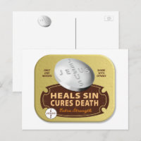 Jesus Cures Pill - Christlicher religiöser Glauben