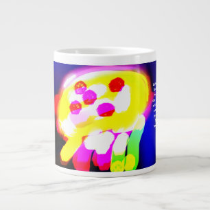 Jesus dankbar Jumbo-Tasse