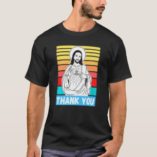 Jesus danke dir spirituelle Christliche Bibel Chri T-Shirt