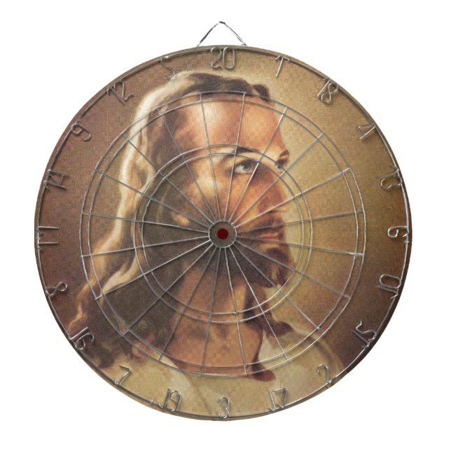Jesus Dartscheibe (vorne)