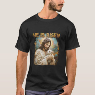 Jesus das Lamm Gottes Frohe Ostern Christlich Er I T-Shirt