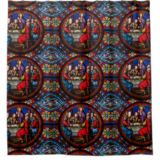 Jesus das letzte Essen mit seinen Jüngern Duschvorhang