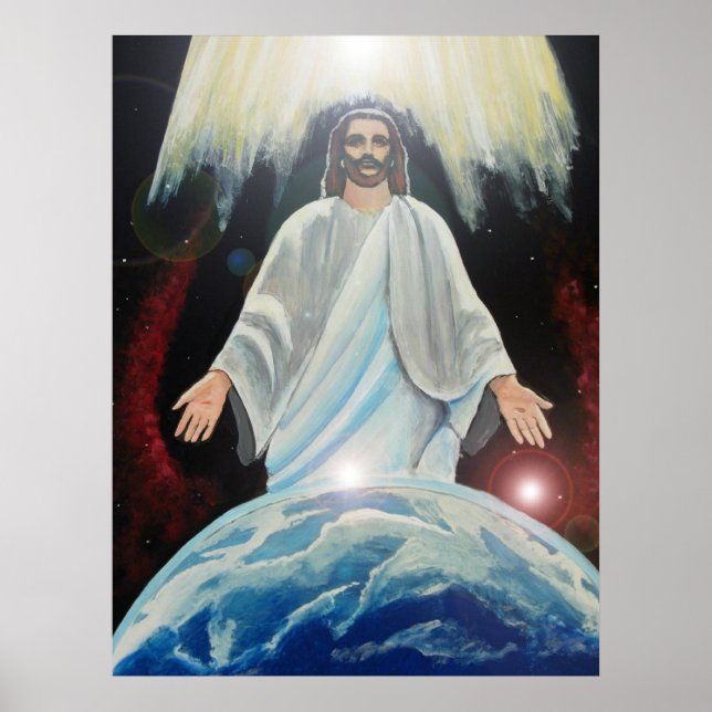 Jesus, Das Licht der christlichen Welt Poster (Vorne)