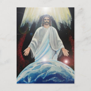 Jesus, das Licht der Weltpostkarte Postkarte
