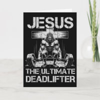 Jesus Das ultimative Deadlifter Workout Gym Lustig