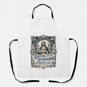 Jesus Dating Christian Relationship Humor T-Shirt  Schürze