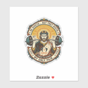 Jesus Dead Kopfhörer Mid Set Stille Workout Gym H Aufkleber