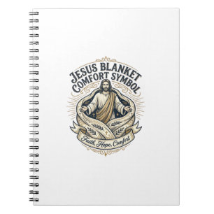 Jesus-Decke Trostsymbol Jesus-Decke Trost Notizblock
