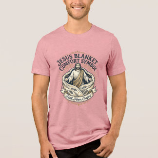 Jesus Decke Trostsymbol Jesus Decke Trost Tri-Blend Shirt